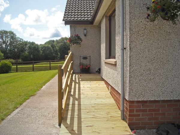 Cost of Hardwood Ramp Installation in Bloomfield Hills